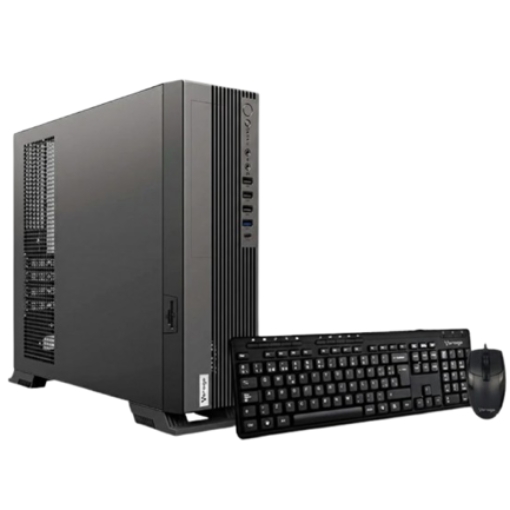 Imagen de Desktop Vorago Slimbay A RZN 5600GT 8GB 512GB SSD NODVD WIN TRIAL KM-302