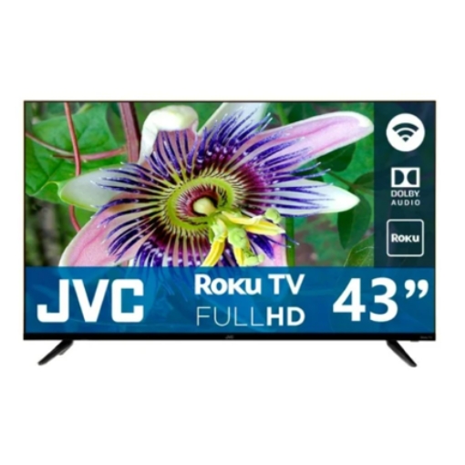 Imagen de Televisor JVC 43" Smart TV Roku FHD SI43FRF Frameless