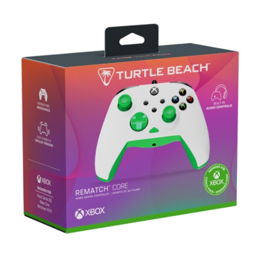 Imagen de Control Turtle Beach Rematch Core Blanco/Verde