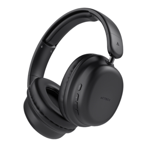 Imagen de Audífonos Inalámbricos Acteck Over Ear Honour 2 Plus HP626 Negro