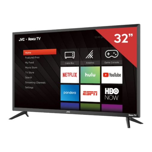 Imagen de Televisor JVC 32" HD Smart TV Led SI32RF 60 Hz Roku TV