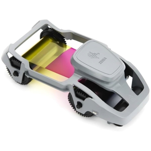 Imagen de Cinta Zebra Color SrDYMCKO rinde 200 imagenes Permite acabados en 3D Para Impresoras ZC300