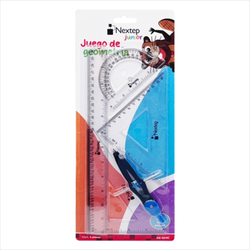 Imagen de Juego de Geometria Nextep Grande 5 Piezas