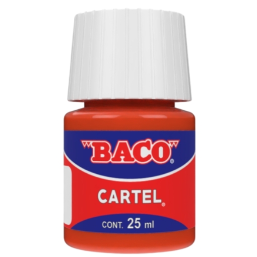 Imagen de Pintura Cartel Baco 54-A Rojo 25 ml