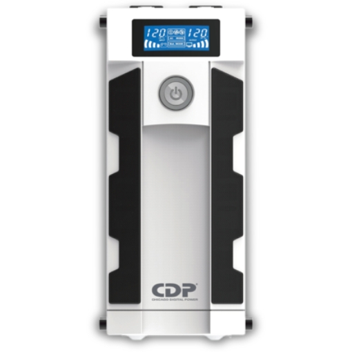Imagen de UPS CDP No Break GSMART1516 1500VA/900W Smart AVR Puerto de carga USB(8 USB-A y 2 USB-C) Luz RGB LCD 120Vac
