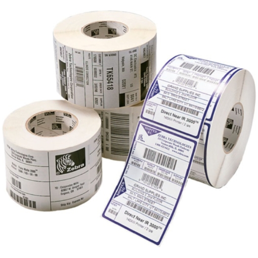 Imagen de Etiqueta de Papel Zebra Z-Perform 2000D 4x2pulg DT Nucleo1pulg con 1240etiq x rollo/Caja con 6 Rollos para Impresoras ZD