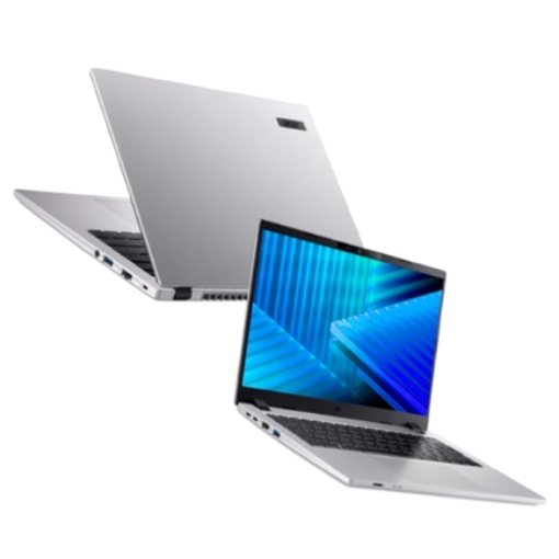Imagen de Laptop Acer TravelMate P2 14" Intel Core Ultra 5 125H 16GB 512GB SSD Win 11 Pro 1 Año Gris