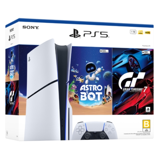 Imagen de Consola PlayStation 5 de 1TB Astro Bot y Gran Turismo7
