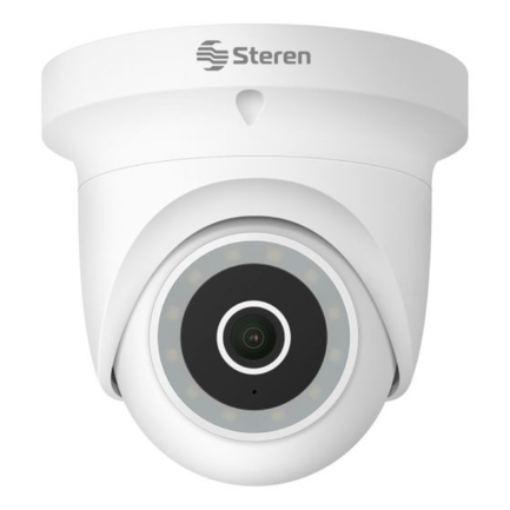 Imagen de Cámara de Seguridad Steren CCTV-231 Wi-Fi 3 Mpx HDR Robotizada para Exterior Tipo Domo Blanca