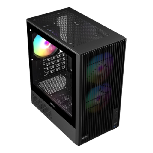 Imagen de Gabinete Acteck Compact Mini Torre Zyron GC606 Negro