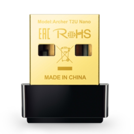 Imagen de Adaptador USB Nano Tp-link Doble Banda Inalámbrico AC600