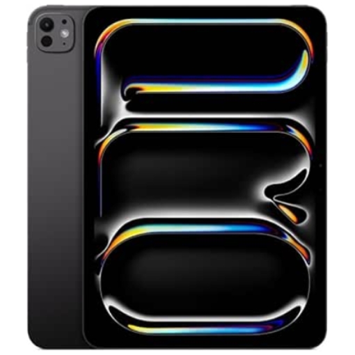 Imagen de Tablet Apple iPad Pro M5 6Gen 11" Wi-Fi 256GB Cámara 12MP/12MP iPadOS 26 Negro con Cristal Estándar