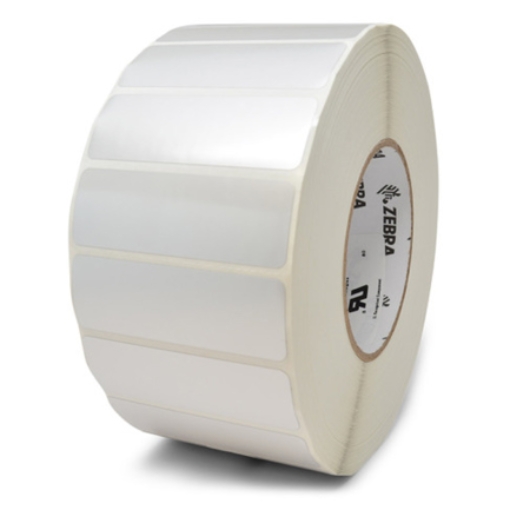 Imagen de Etiqueta Zebra Z-Xtreme 4000T Poliester 2x1pulg Plateada Alta Adherencia nuc 1 Rollo en 1 Caja para Impresoras ZD