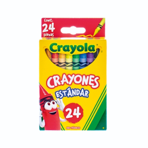 Imagen de Crayones Crayola Estándar con 24 piezas