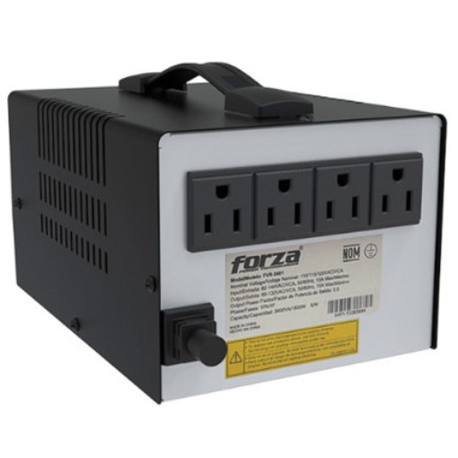 Imagen de Regulador Forza FVR-3601 Voltaje 3600VA/1800W 115V 4-NEMA 50/60Hz