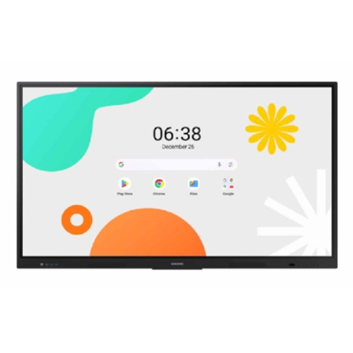 Imagen de Pantalla Samsung 75" Interactiva WAF 40 Multi Touch Android OS 14 UHD Resolución 3840x2160 400 Nits