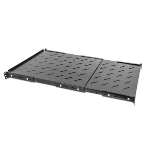 Imagen de Charola Gabinete Intellinet 19 1U Ajustable 55-100cm
