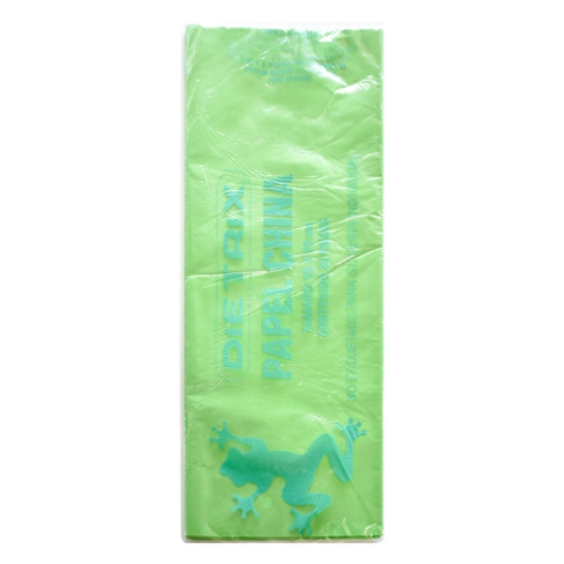 Imagen de Papel de China Dietrix 50x70cms Verde Limon Paquete con 25 Hojas
