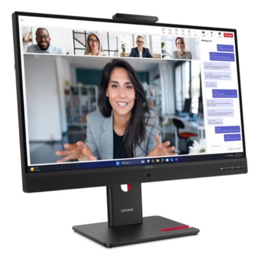Imagen de Monitor Lenovo ThinkVision T27QD-4v 27" WLED 2560x1440 120Hz USB-C Antirreflejo Negro