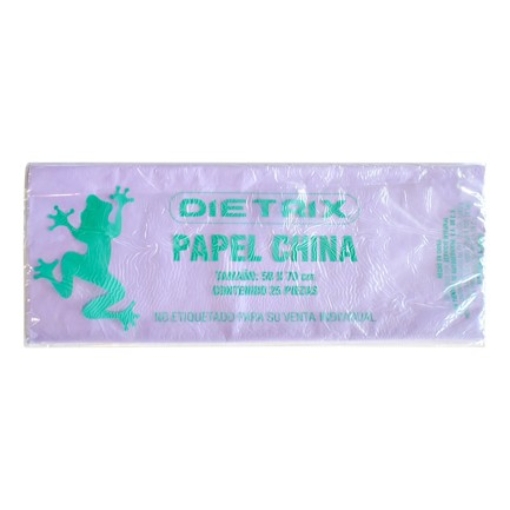 Imagen de Papel de China Dietrix 50x70cms Lila Paquete con 25 Hojas