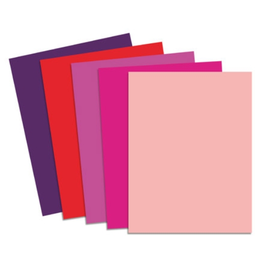 Imagen de Papel Cortado Eurocolors Carta colores Arcoiris Girly Paquete C/100