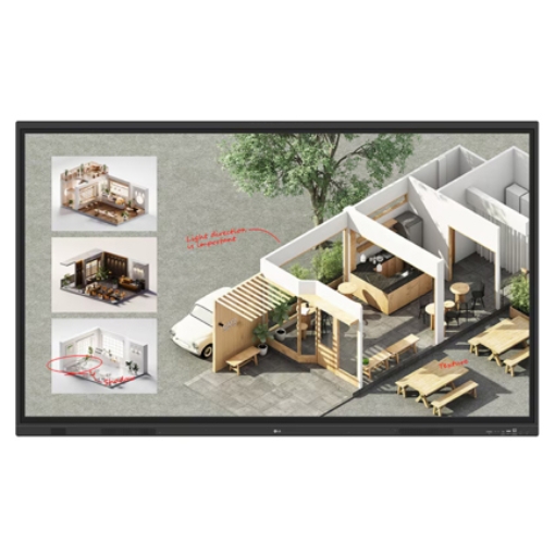 Imagen de Pantalla LG 75" 75TR3DQ Touch 4k UHD 3840×2160 Munti Touch 40 puntos max