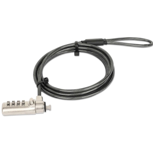 Imagen de Candado Manhattan Laptop Nano combinacion 1.8mts gris