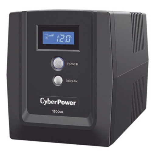 Imagen de UPS Cyberpower 1500VA 900W Regulador AVR Mini Torre 8×NEMA 5-15R