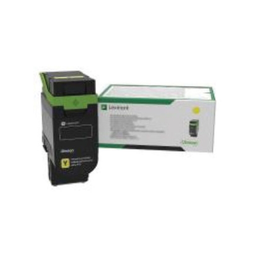 Imagen de Tóner Lexmark Rendimiento de 11700 Páginas Color Amarillo para CS632/CX635