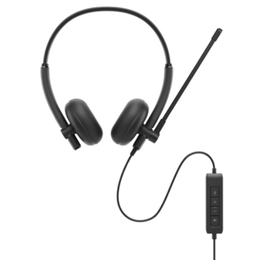 Imagen de Auriculares Diadema Alámbricos Dell WH125 USB Tipo C Negro Llamadas y Música
