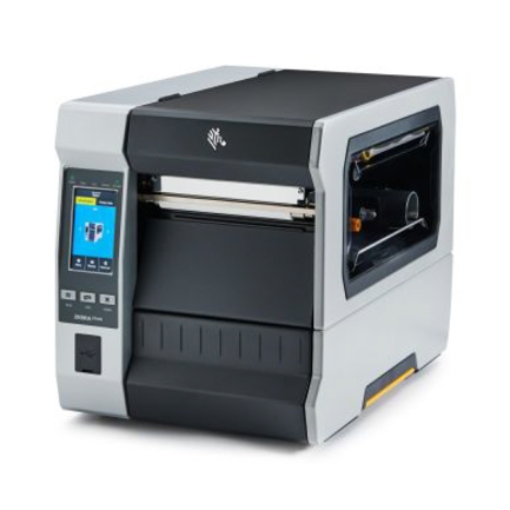 Imagen de Impresora Zebra ZT620 TT 6" 300dpi Cable USA Serial USB Ethernet Bluetooth 4.0 host USB Corte Display Tactil Color ZPL