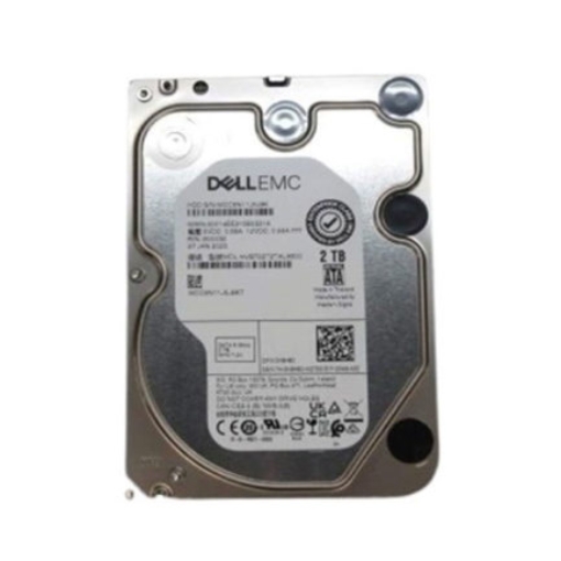 Imagen de Disco duro Dell 2TB SATA 6Gb/s 7.2K RPM 512n 3.5" compatible con PowerEdge T160