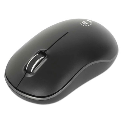 Imagen de Mouse Optico Inalambrico Manhattan 3 botones 2.4G Negro
