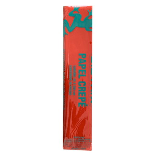 Imagen de Papel Crepe Dietrix 50x200cms Rojo Paquete con 10 Hojas