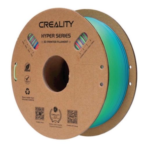 Imagen de Filamento Creality Pla Arcoiris Wild Blossom Short 1.75mm 1kg