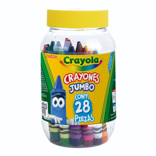 Imagen de Crayones Crayola Jumbo con 28 piezas