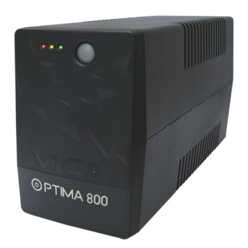 Imagen de UPS Vica Ópima 800 800VA 480W 6 NEMA 5-15R 2 Reguladas Y 4 Respaldadas 3 Años WTY