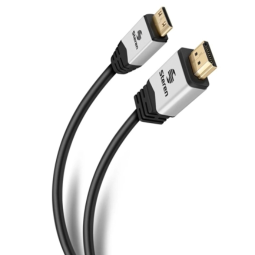 Imagen de Cable Ultraslim HDMI a Mini HDMI 1.8M