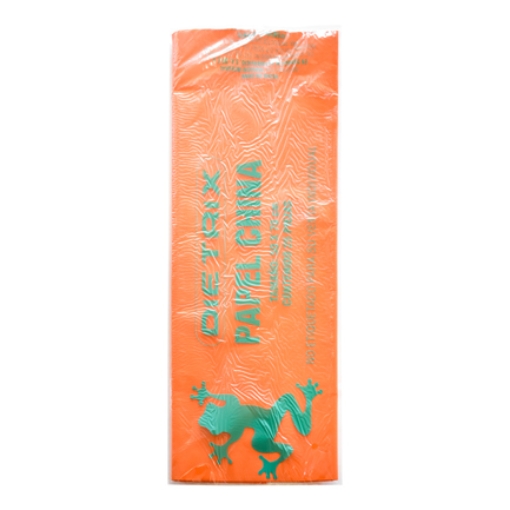 Imagen de Papel de China Dietrix 50x70cms Mandarina Paquete con 25 Hojas