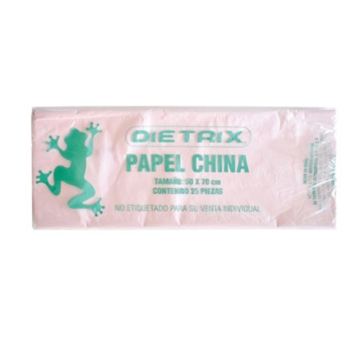 Imagen de Papel de China Dietrix 50x70cms Rosa Pastel Paquete con 25 Hojas