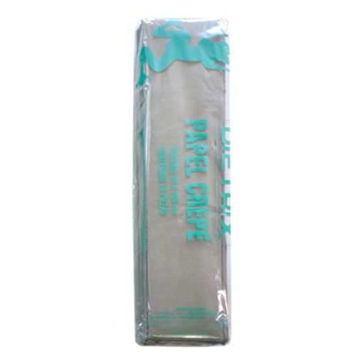 Imagen de Papel Crepe Dietrix 50x200cms Gris Paquete con 10 Hojas