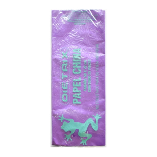Imagen de Papel de China Dietrix 50x70cms Morado Paquete con 25 Hojas