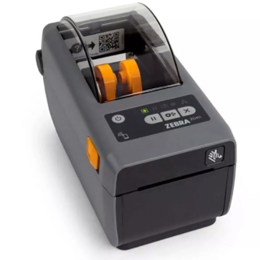 Imagen de Impresora Zebra ZD411 TD 2" 203 Dpi Usb Host Usb Ranura de Conectividad Modular BTLE5 Cable Estadounidense Fuente Suiza