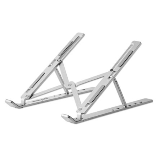 Imagen de Soporte laptop Manhattan p/Escritorio de posiciones aluminio Premium