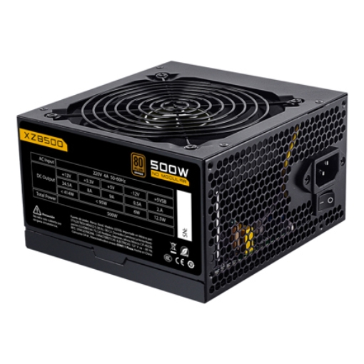 Imagen de Fuente de Poder Xzeal 500W 80 PLUS Bronze 24-pin ATX 120mm