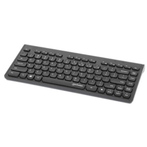 Imagen de Teclado Chocolate Inalambrico Manhattan 2.4G Negro
