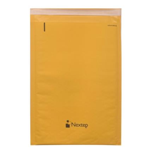 Imagen de Sobre con Burbuja Nextep GRANDE Autoadherible #4 9.5x14.5" Paquete C/25