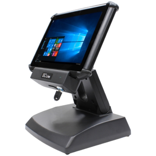 Imagen de Tablet Ecline de Uso Rudo Touch Screen de 10.1 pulgadas 4GB y 64GB eMMC flash Intel Windows 10 IOT WiFi BT