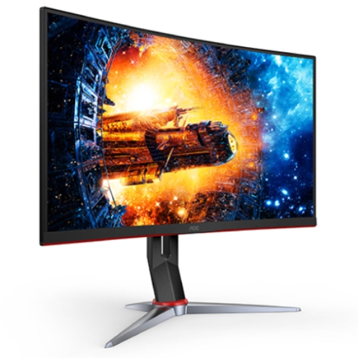 Imagen de Monitor AOC Gaming Curved 23.8" IPS 1920x1080 165Hz 1 ms Freesync HDMI DisPort HDR Mode