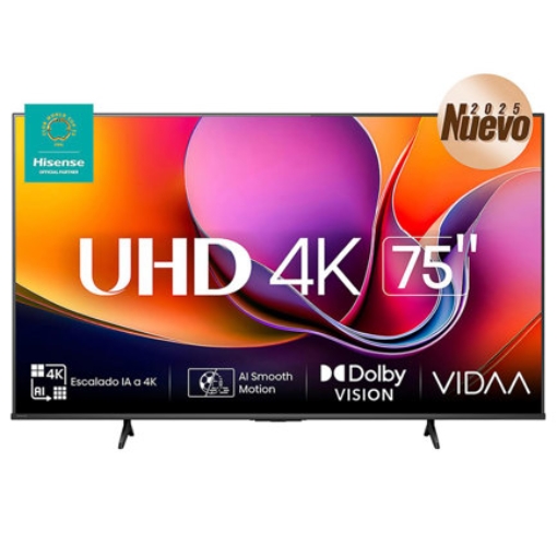 Imagen de Televisor Hisense 75" A65NV UHD 4K VIDAA 75A65NV